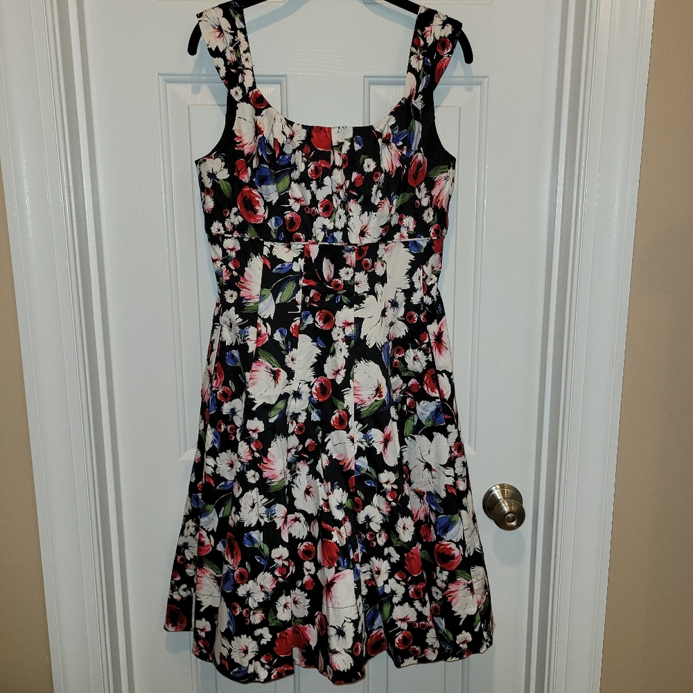 White House Black Market Floral Dress